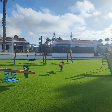 Сasa de vacaciones 1 Maspalomas Golf Con Piscina Y Jardín San Bartolomé